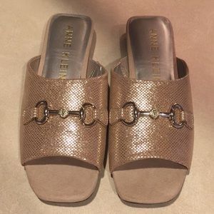 Brand New Anne Klein iflex sandals in beige